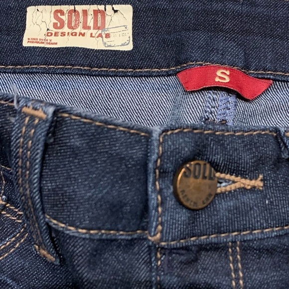 Sold Design Lab Capris Cropped Jeans - Picture 6 of 8